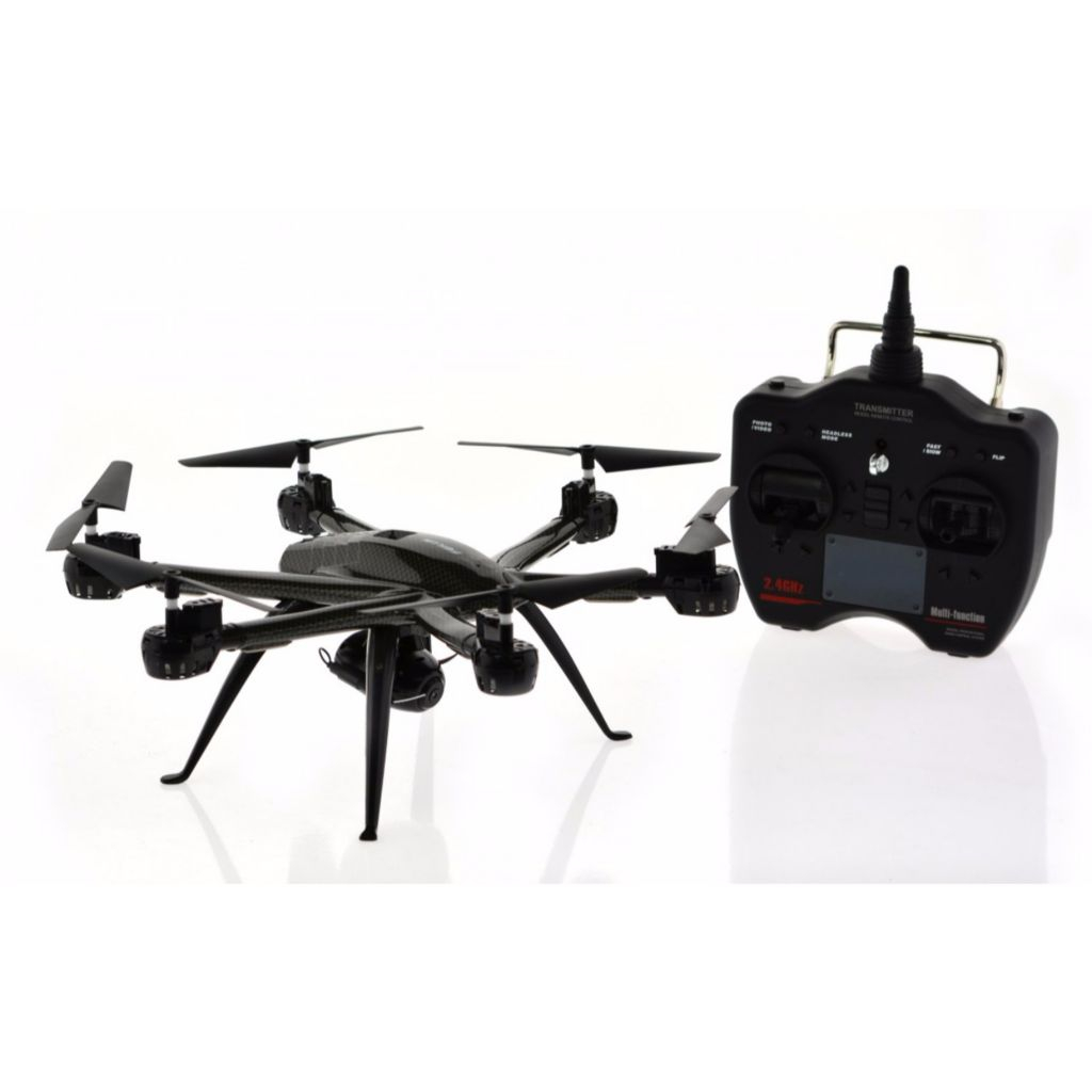 Drone RC FEILUN hexacopter con wifi / 4 canales, 6 ejes
